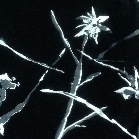 new BLACK Tommy Hilfiger Sport Crop Wrap Waist Top Floral - WOMEN'S Size Medium - Picture 4 of 7